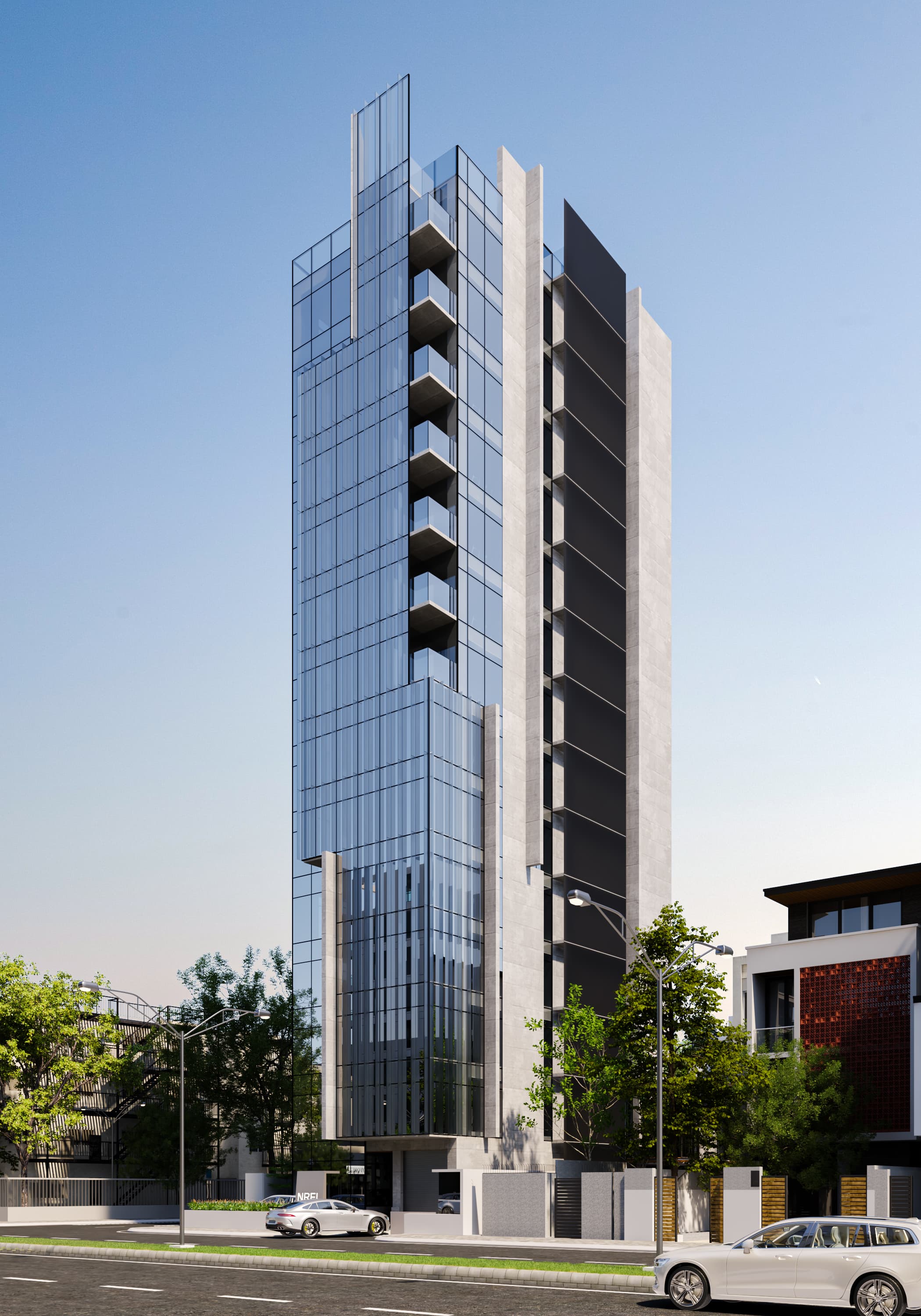 Modern building hero